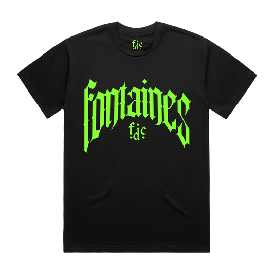 Fontaines D.C. USA & Canada Tour Black T-shirt