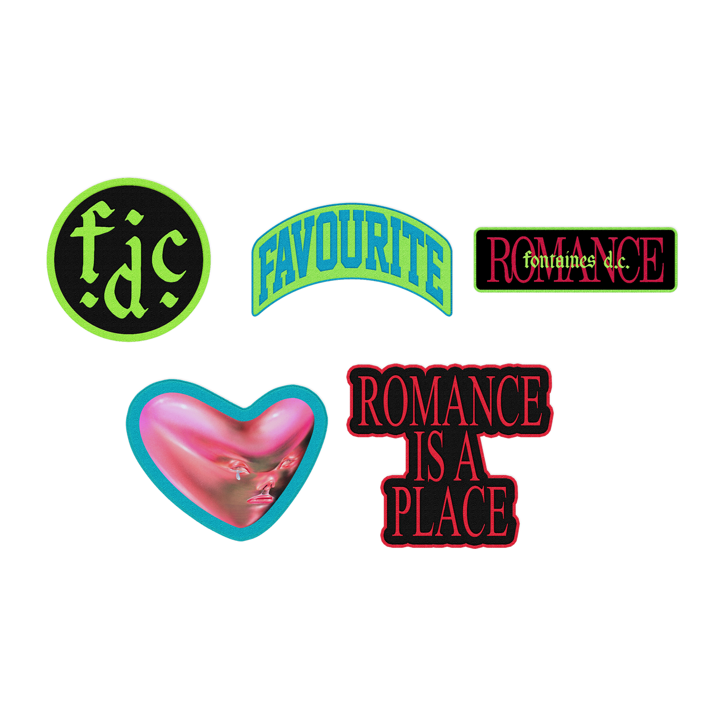 Romance Patch Set