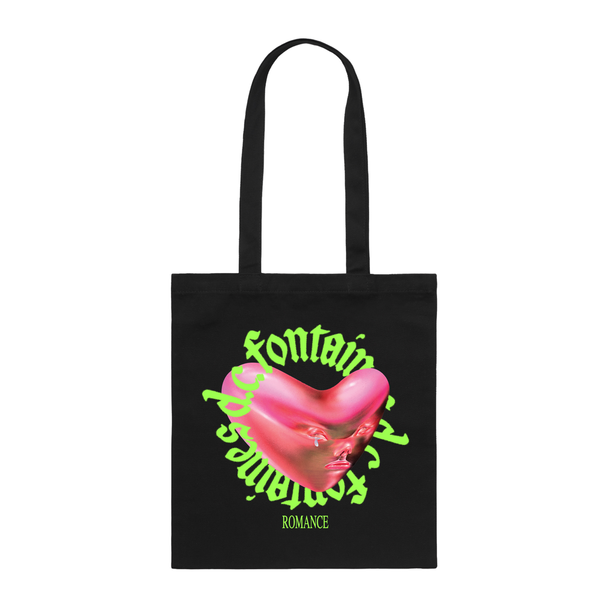 Romance (Black) Tote Bag | Official Store | Fontaines DC (US)