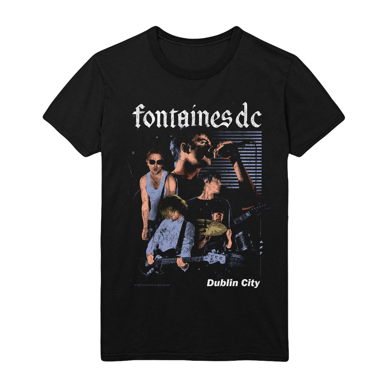Dublin City [BLACK] TShirt Official Store Fontaines DC (US)