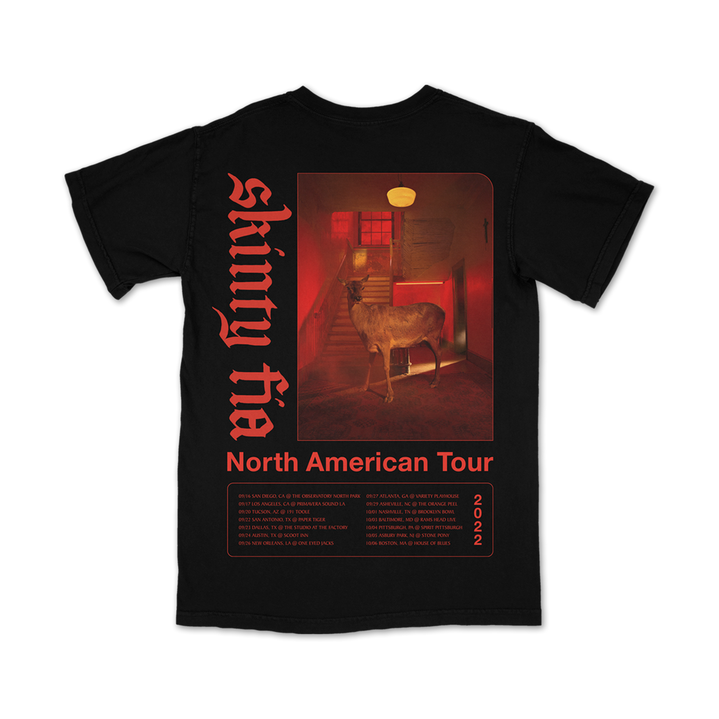 Skinty Tour [BLACK] T-shirt